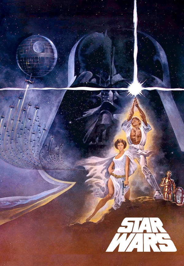 Step Into a Galaxy Far Away with Star Wars (1977) - Premium Movie Poster