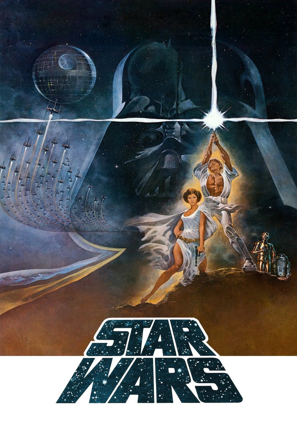 Step into a Galaxy Far, Far Away – Star Wars (1977) Wall Poster - Premium Movie Poster