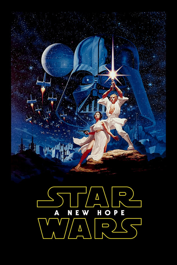 Step into a Galaxy Far, Far Away – Star Wars (1977) - Premium Movie Poster