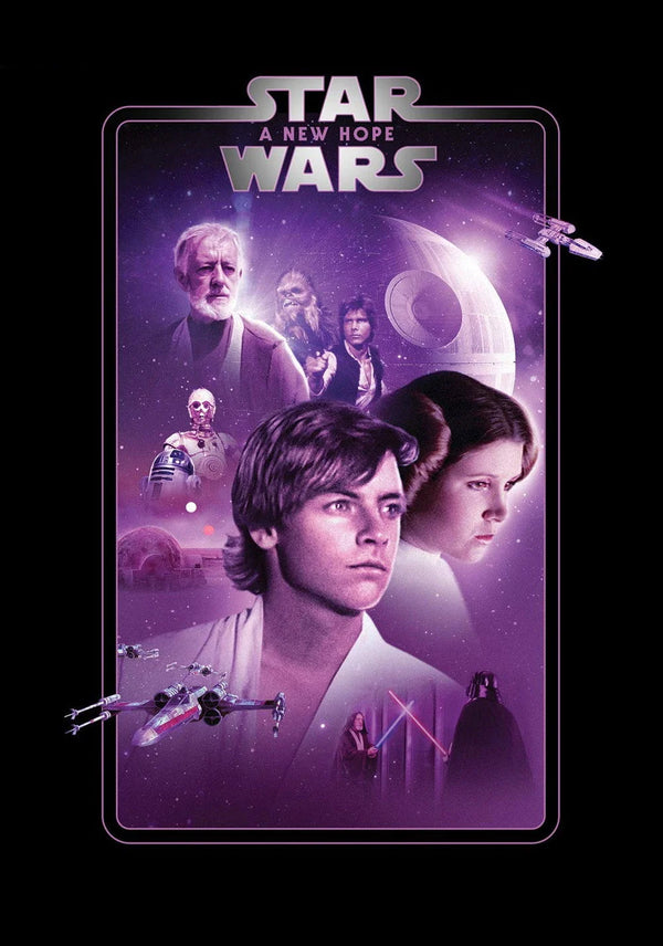 Step into a Galaxy Far, Far Away with Star Wars (1977) Wall Art - Premium Movie Poster