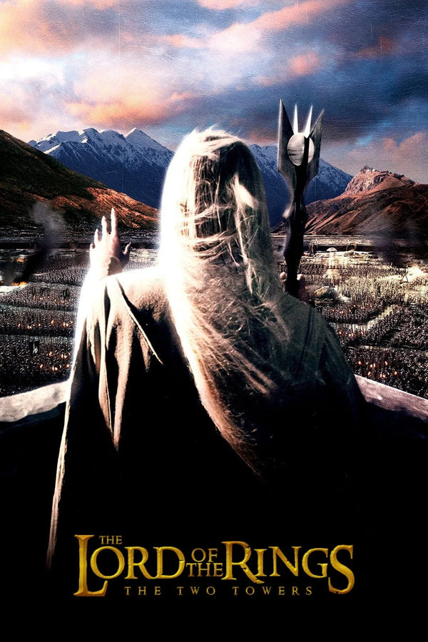 Step into Middle-earth: Own the Epic 'The Lord of the Rings: The Two Towers (2002)' Wall Masterpiece - Premium Movie Poster
