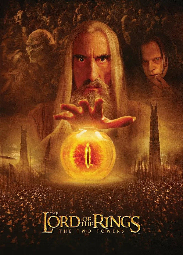 Step Into Middle-earth: Own the Epic 'The Two Towers' (2002) Art - Premium Movie Poster