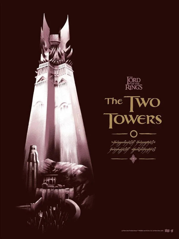 Step into Middle-earth: Own ‘The Lord of the Rings: The Two Towers’ (2002) Epic Wall Art - Premium Movie Poster