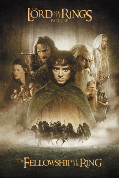 Step into Middle-earth: Own the Magic of Fellowship (2001) Wall Art - Premium Movie Poster