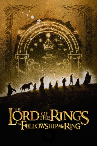 Step into Middle-earth: The Fellowship of the Ring (2001) Poster - Premium Movie Poster