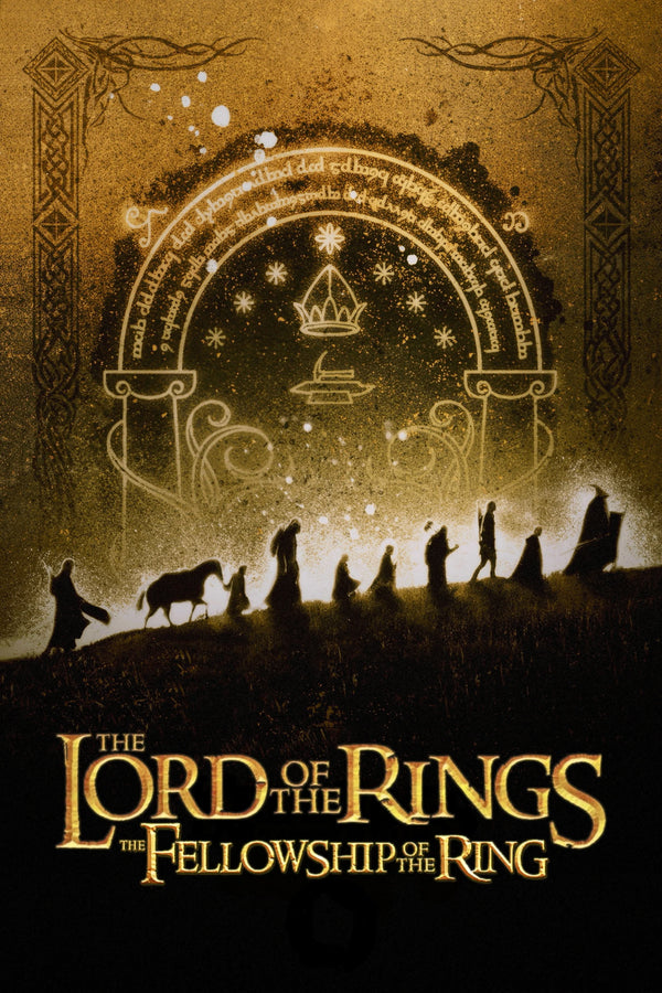 Step into Middle-earth: The Fellowship of the Ring (2001) Poster - Premium Movie Poster