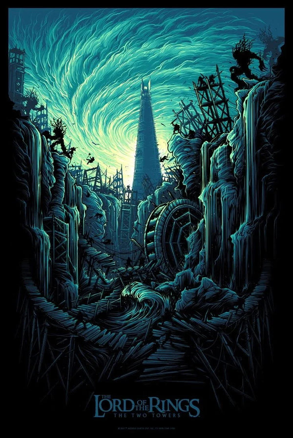 Step into Middle-earth: The Lord of the Rings Poster (2002) - Premium Movie Poster