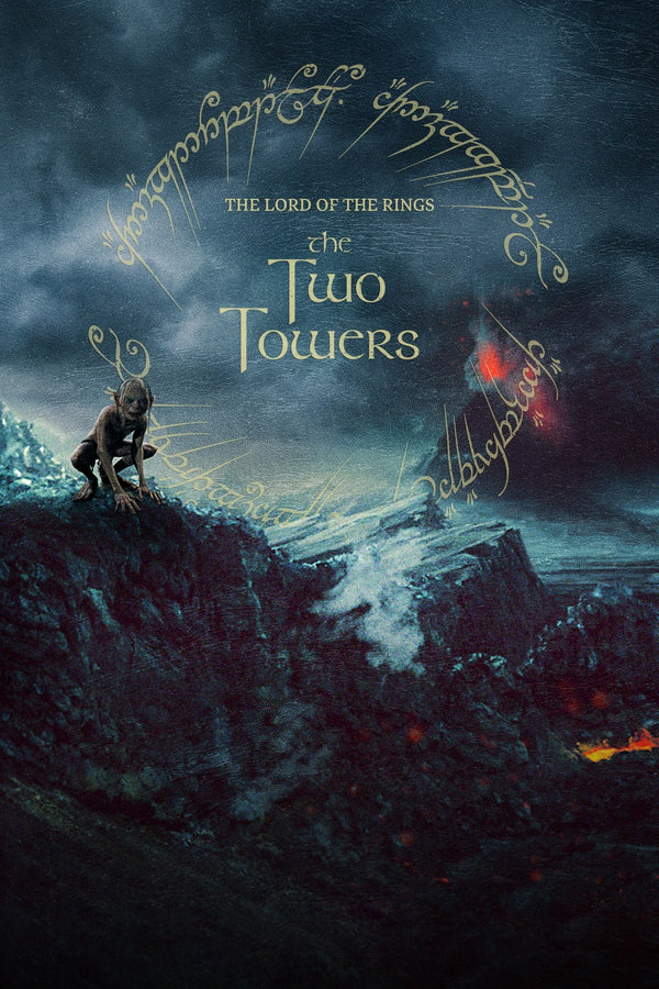 Step into Middle-earth: The Two Towers (2002) Poster - Premium Movie Poster