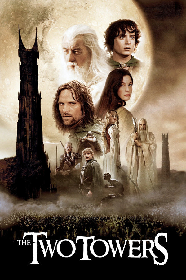 Step into Middle-earth: The Two Towers (2002) Wall Art - Premium Movie Poster