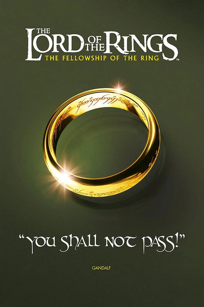 Step into Middle-earth with Fellowship (2001) Poster - Premium Movie Poster