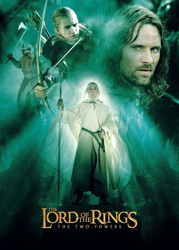 Step into Middle-earth with The Two Towers (2002) Wall Art - Premium Movie Poster