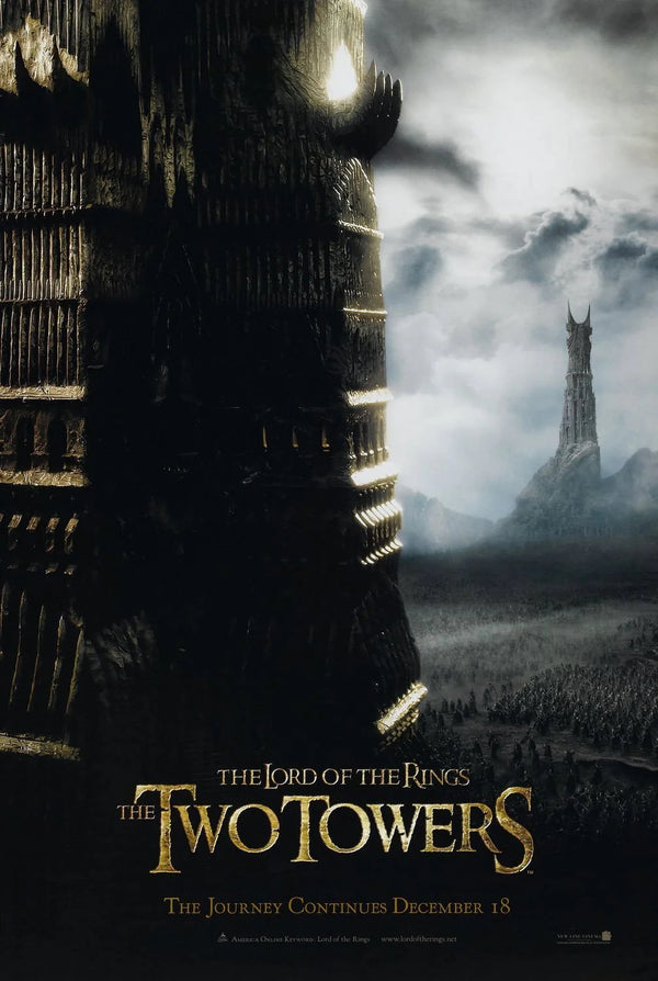 Step into Middle-earth with The Two Towers (2002) - Premium Movie Poster