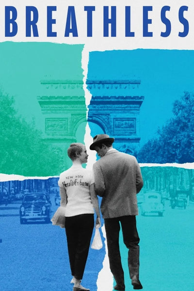 Step into Parisian Streets with Breathless (1960) Wall Art - Premium Movie Poster