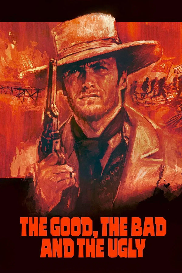 Step Into Spaghetti Western Glory: The Good, the Bad and the Ugly (1966) - Premium Movie Poster