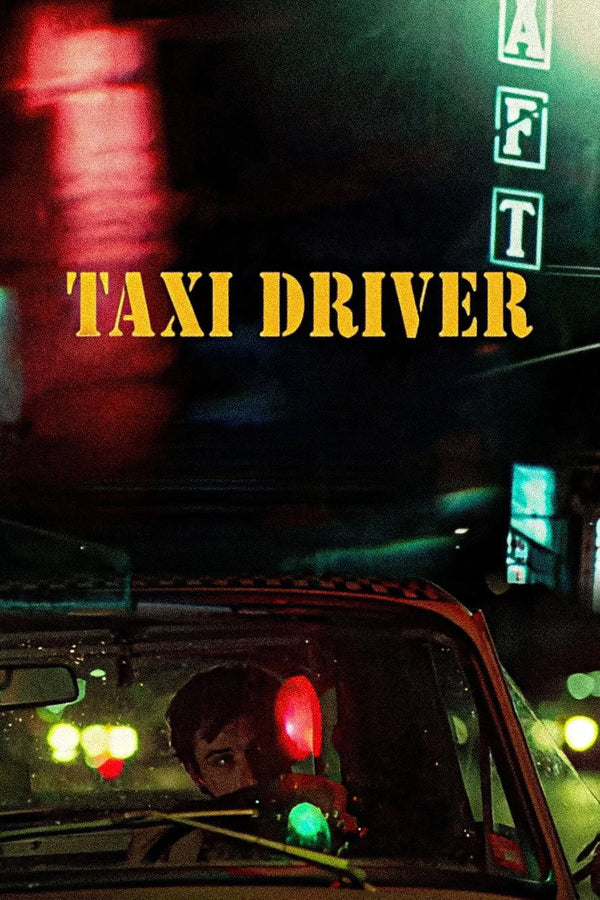 Step into Taxi Driver (1976)'s Gritty World - Premium Movie Poster