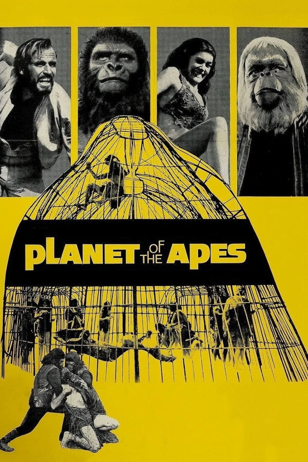 Step into the 40th Century: Planet of the Apes (1968) Premium Wall Art - Premium Movie Poster