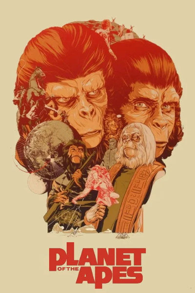 Step into the Ape-Era: Planet of the Apes (1968) Wall Art - Premium Movie Poster