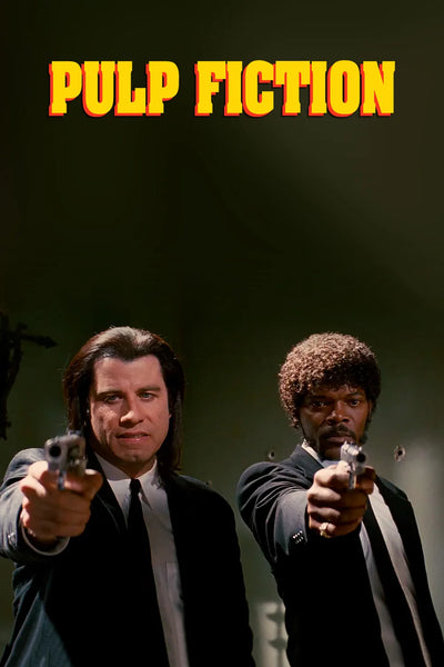 Step into the Chaos of Pulp Fiction (1994) Premium Wall Art - Premium Movie Poster