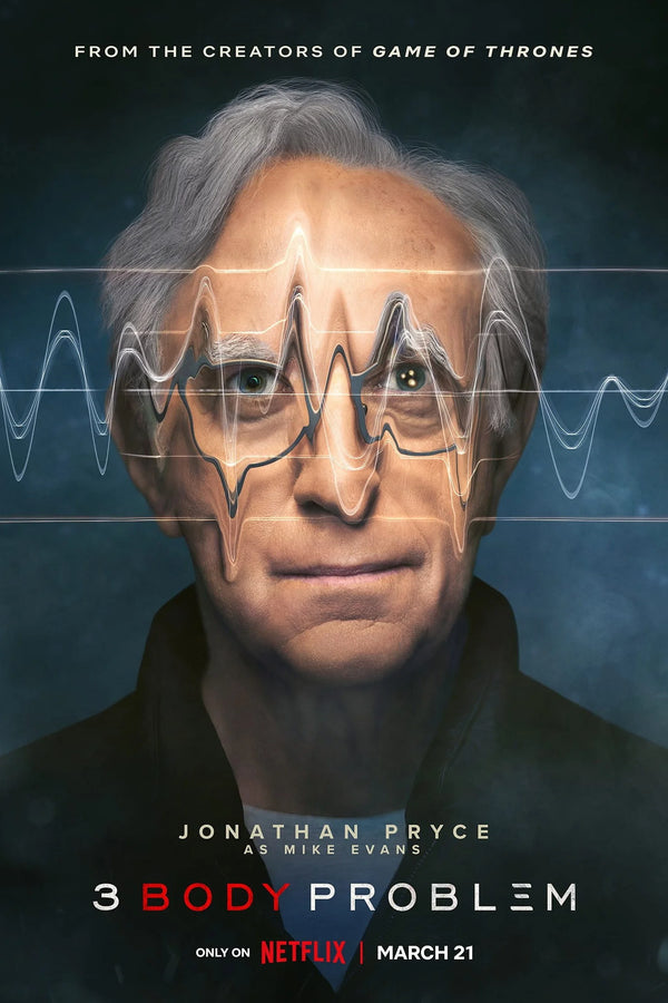 Step into the Cosmic Drama of 3 Body Problem (2024) – Premium Wall Art - TV Series Poster