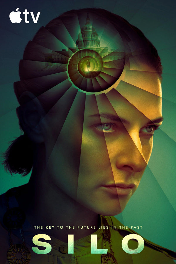Step Into the Depths: Silo (2023) Premium Wall Art - TV Series Poster