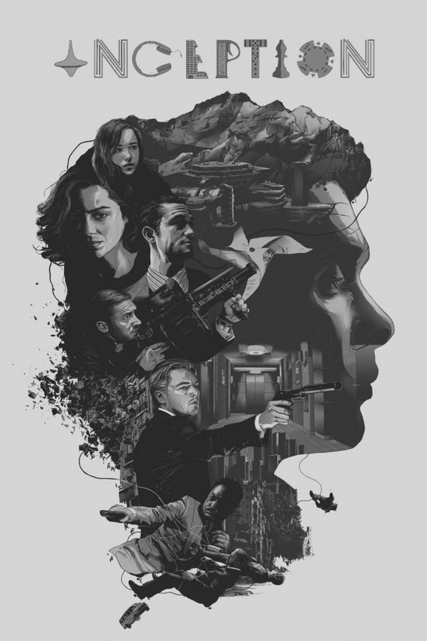 Step Into the Dreamscape of Inception (2010) Wall Art - Premium Movie Poster