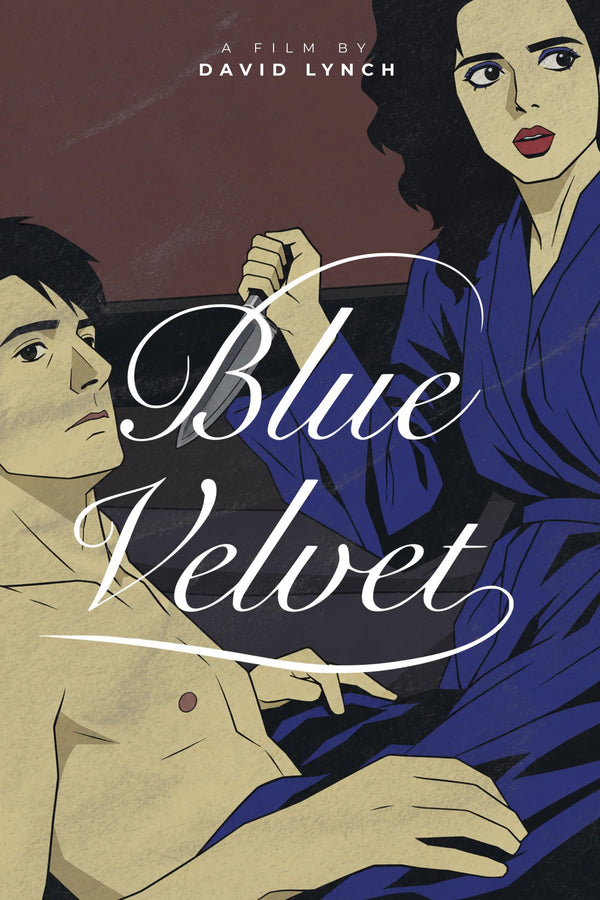 Step into the Enigma of Blue Velvet (1986) Premium Wall Art - Premium Movie Poster