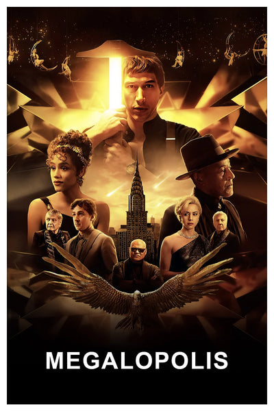 Step Into the Epic World of Megalopolis (2024) - Premium Movie Poster