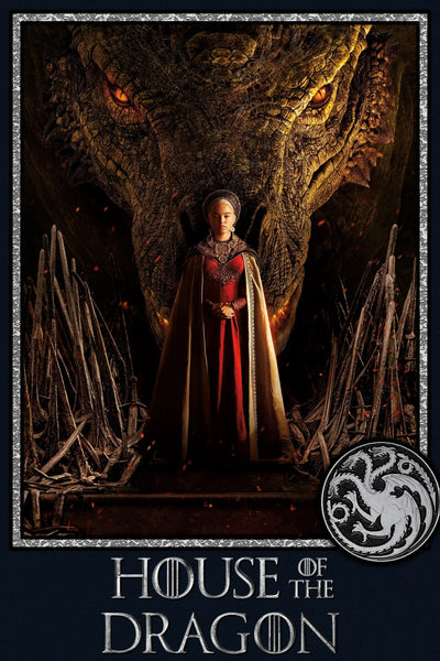Step into the Fire: House of the Dragon (2022) Wall Art - TV Series Poster