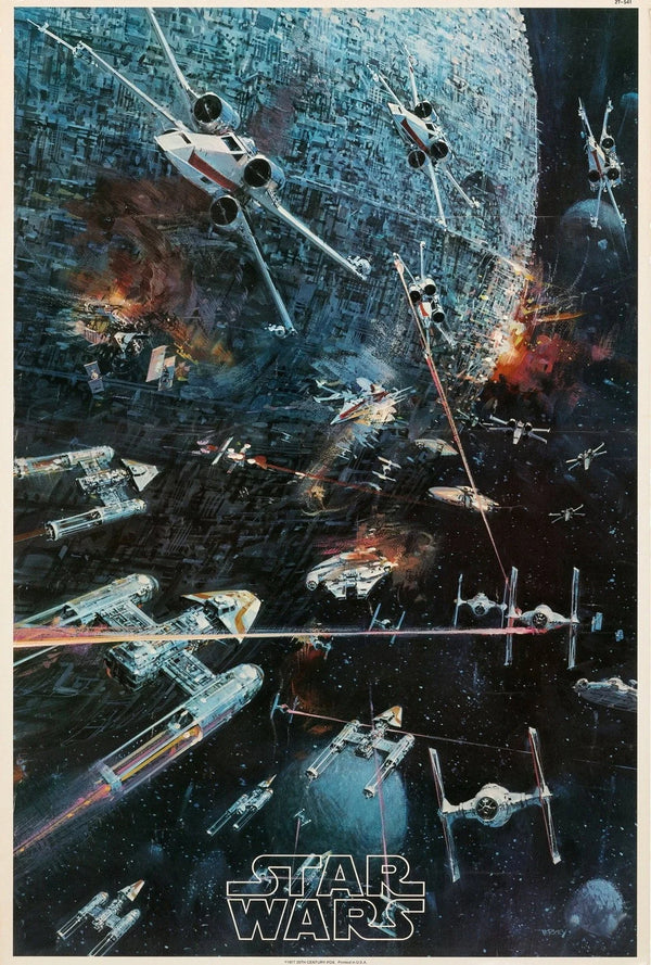 Step into the Galaxy: Star Wars (1977) Wall Masterpiece - Premium Movie Poster