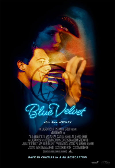 Step into the Mystery of Blue Velvet (1986) Iconic Wall Art - Premium Movie Poster