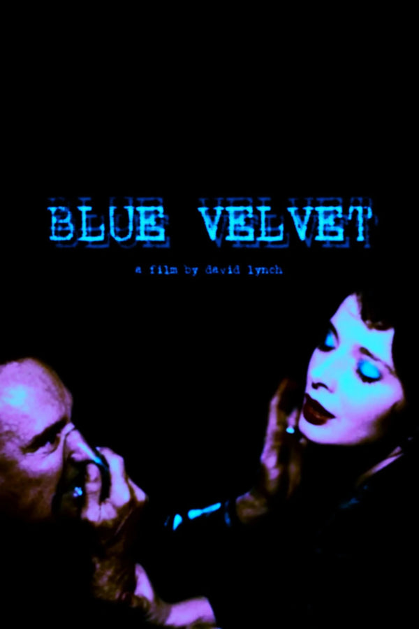 Step into the mystery of Blue Velvet (1986) with this iconic wall art - Premium Movie Poster