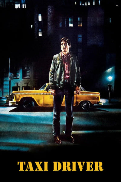 Step into the Noir World of Taxi Driver (1976) - Premium Movie Poster