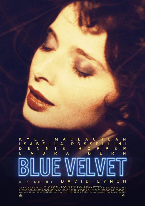 Step into the Shadows of Blue Velvet (1986) Wall Art - Premium Movie Poster