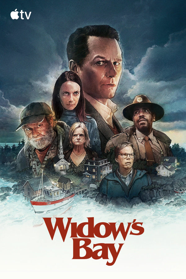 Step Into the Shadows of Widow's Bay (2026) – Cursed Island Poster - TV Series Poster
