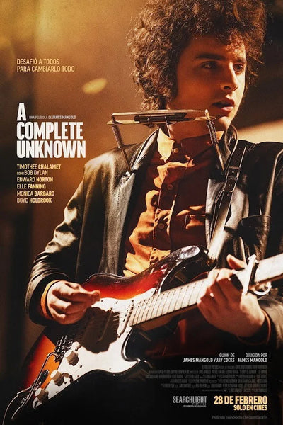 Step Into the World of A Complete Unknown (2024) - Premium Movie Poster