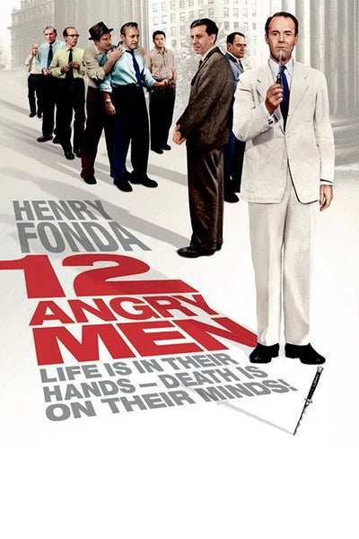 Stunning 1957 Crime Poster: 12 Angry Men Wall Art - Premium Movie Poster