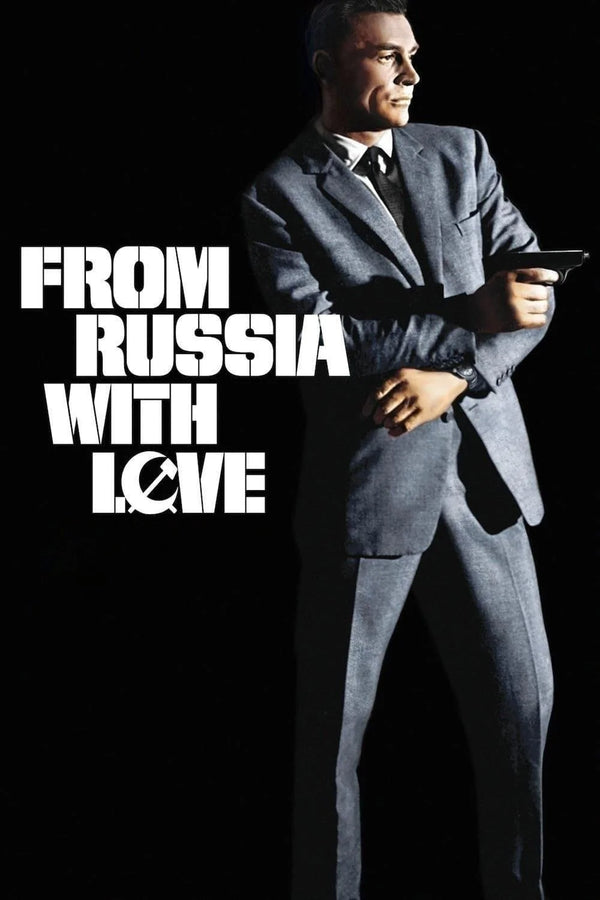 Stunning 1963 James Bond Poster: From Russia with Love (1963) Wall Art - Premium Movie Poster