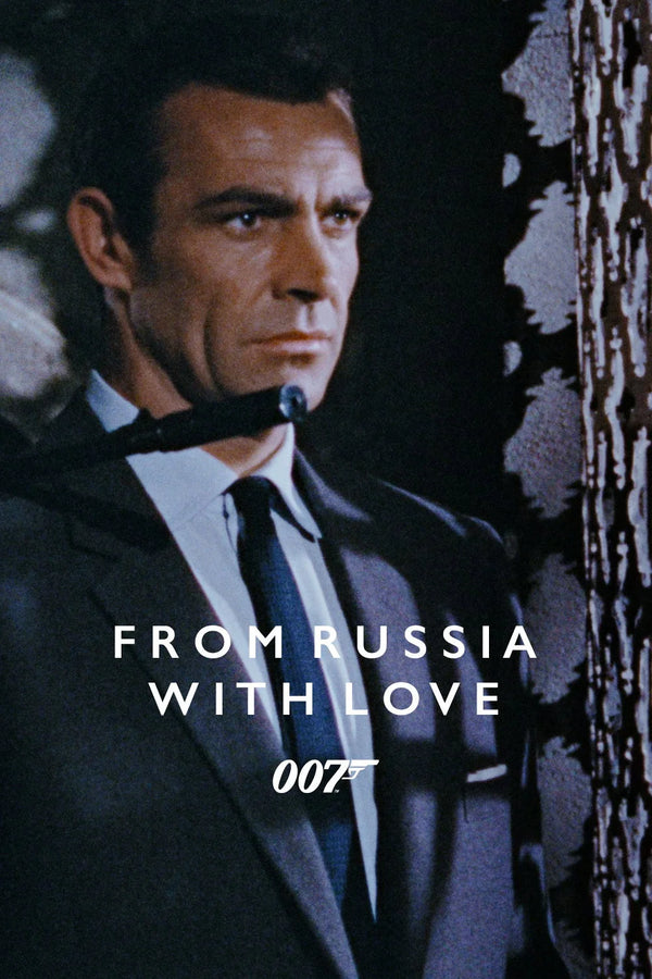 Stunning 1963 Poster: From Russia with Love – Action Icon Decor - Premium Movie Poster