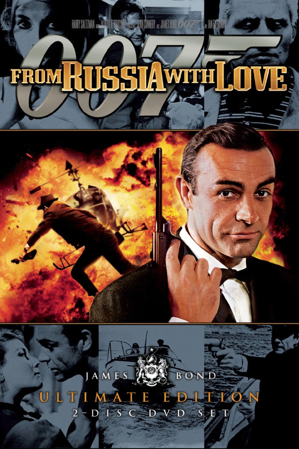 Stunning 1963 Poster: From Russia with Love – Action & Thrills - Premium Movie Poster
