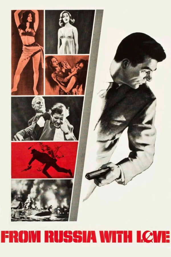 Stunning 1963 Thriller Poster: From Russia with Love - Premium Movie Poster