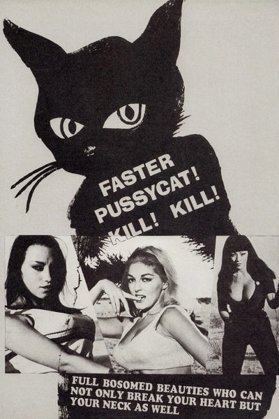 Stunning 1965 Wall Art: Faster, Pussycat! Kill! Kill! - Premium Movie Poster