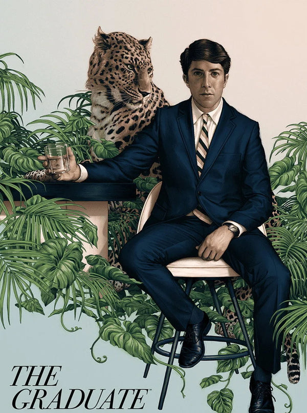 Stunning 1967 The Graduate Poster: Timeless Cinema Art - Premium Movie Poster