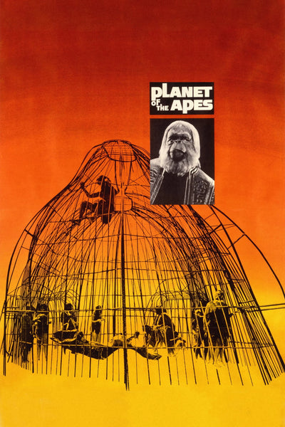Stunning 1968 Planet of the Apes Poster – Sci-Fi Classic - Premium Movie Poster