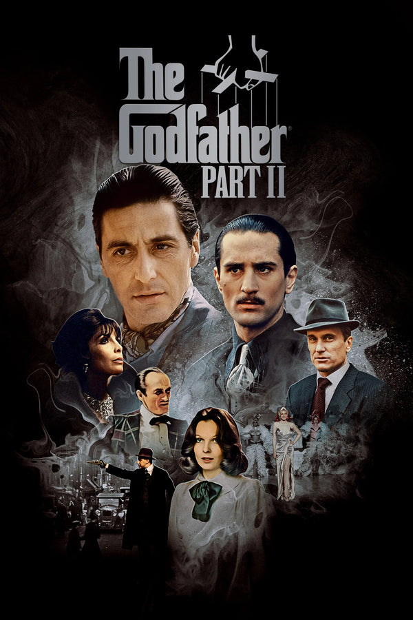 Stunning 1974 Godfather II Wall Art – Premium Crime Classic Poster - Premium Movie Poster