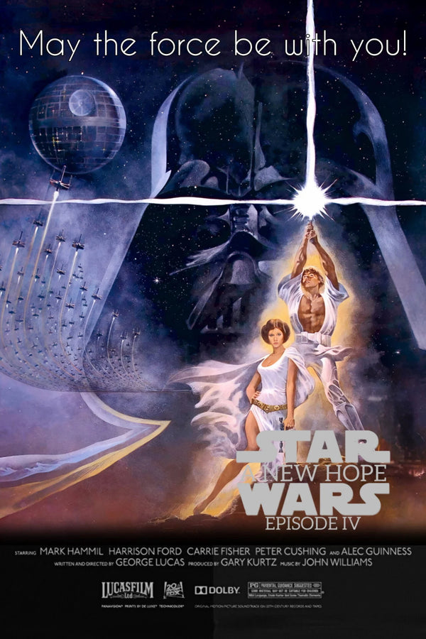Stunning 1977 Star Wars Poster: Own the Galaxy's Epic Journey - Premium Movie Poster