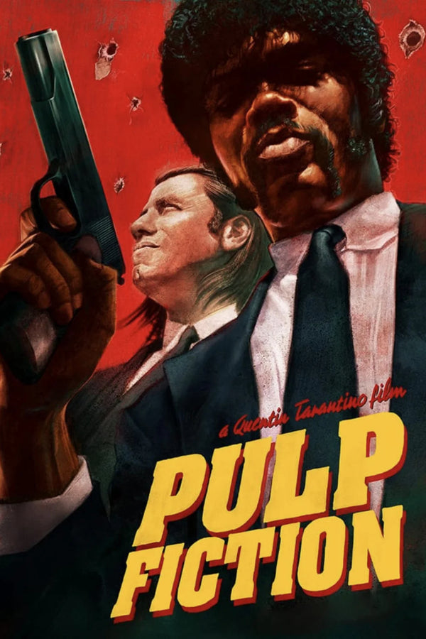 Stunning 1994 Pulp Fiction (10) Crime Drama Poster - Premium Movie Poster