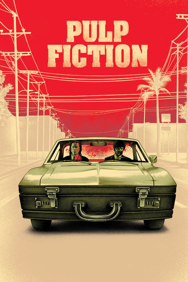 Stunning 1994 Pulp Fiction Crime Classic Wall Poster - Premium Movie Poster