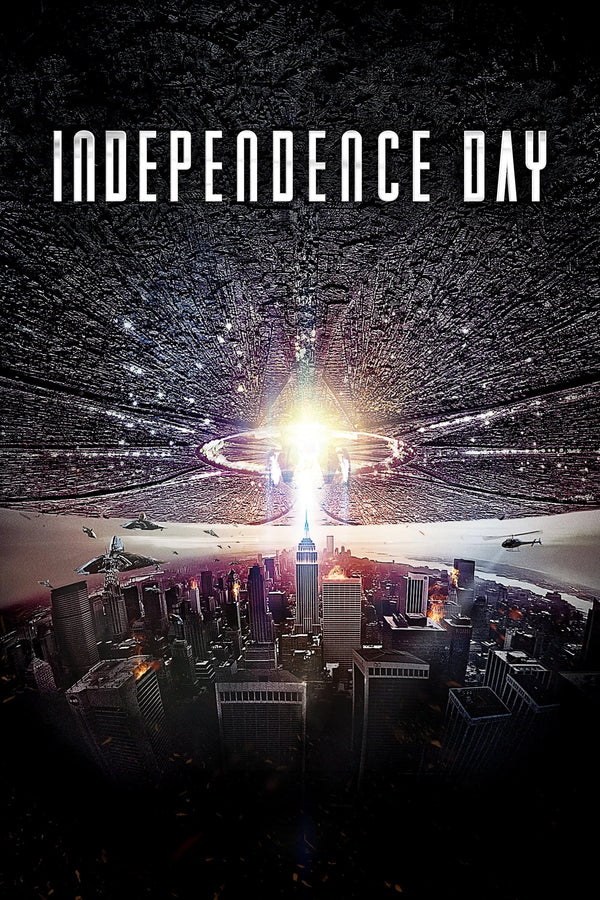 Stunning 1996 Action Poster: Independence Day (1996) - Premium Movie Poster