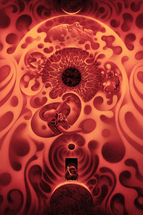 Stunning 2001: A Space Odyssey (1968) Journey Wall Art - Premium Movie Poster