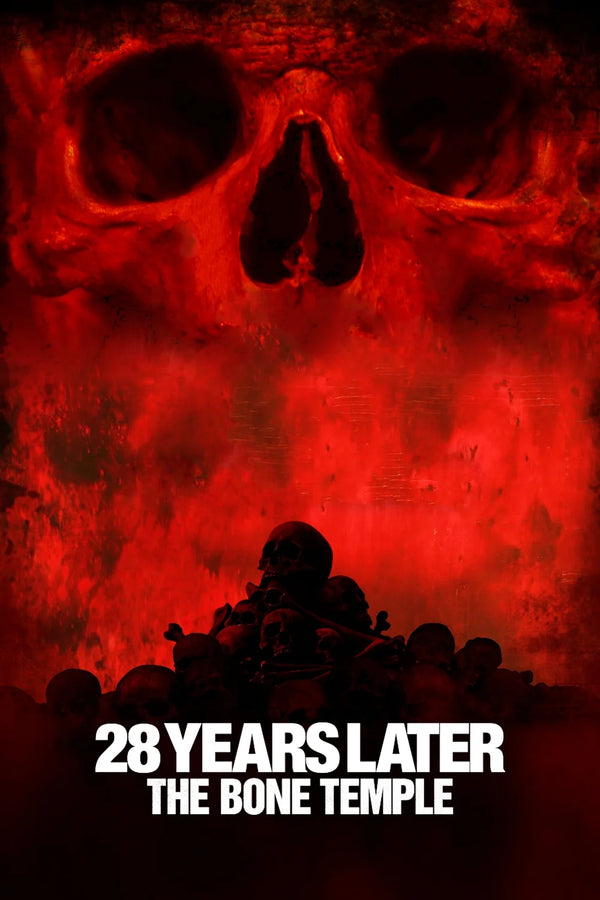 Stunning 2026 Sci-Fi Horror Poster: 28 Years Later: The Bone Temple - Premium Movie Poster
